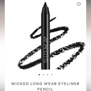 Sigma Beauty Wicked Eyeliner Pencil - Intense Black. Brand new. NWT. NIB.